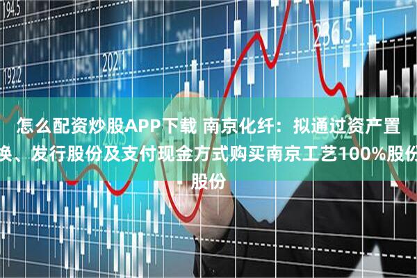 怎么配资炒股APP下载 南京化纤：拟通过资产置换、发行股份及支付现金方式购买南京工艺100%股份